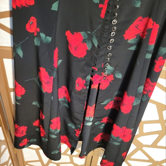 VINTAGE SSADA Rose Sleeveless Dress - Picture 8 of 12